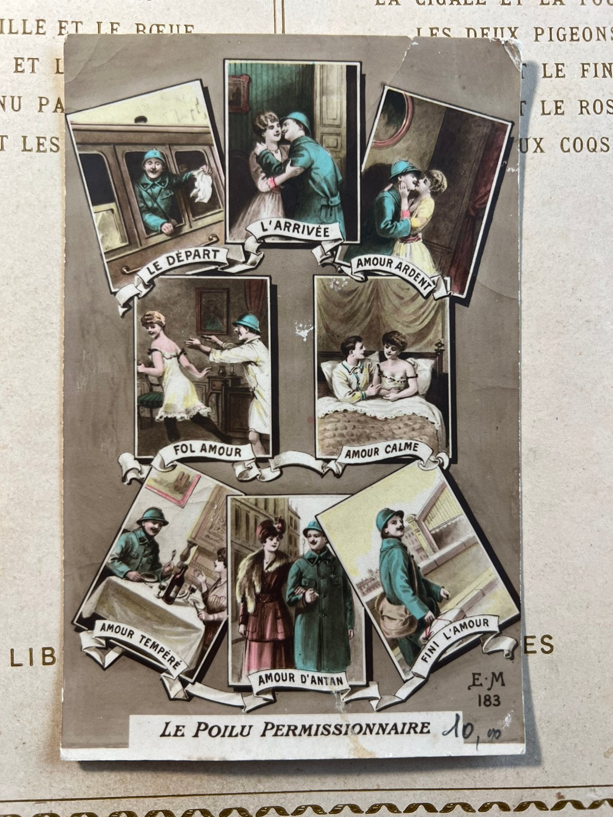 17-6-1915 Le Poilu Permissionnaire (GO), Ophalen of Verzenden, Voor 1920, Gelopen, Overige thema's