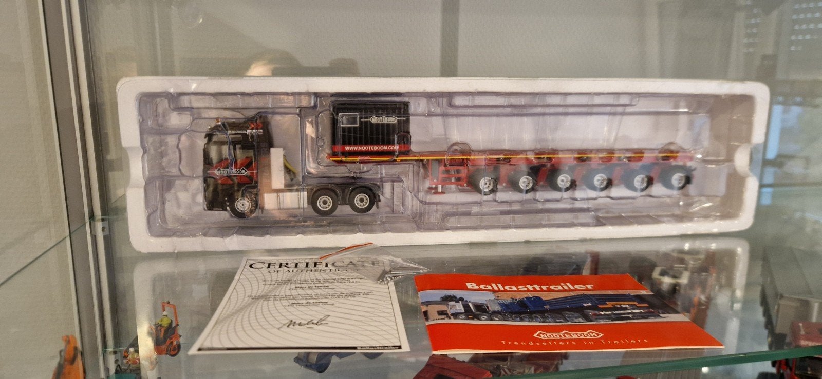 Wsi Man tga  6x4 +nooteboom ballast trailer, Ophalen of Verzenden, Nieuw, Bus of Vrachtwagen, Wsi