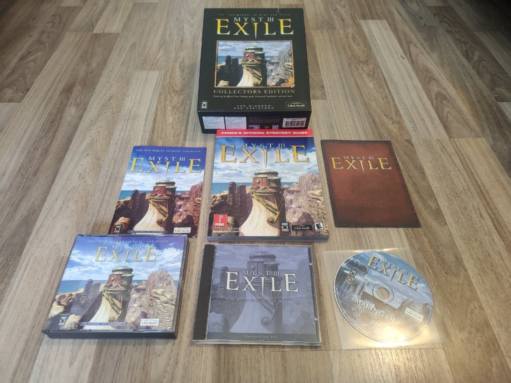 Myst III: Exile - Collector's Edition Big Box, 1 speler, Ophalen of Verzenden, Zo goed als nieuw, Strategie en Constructie