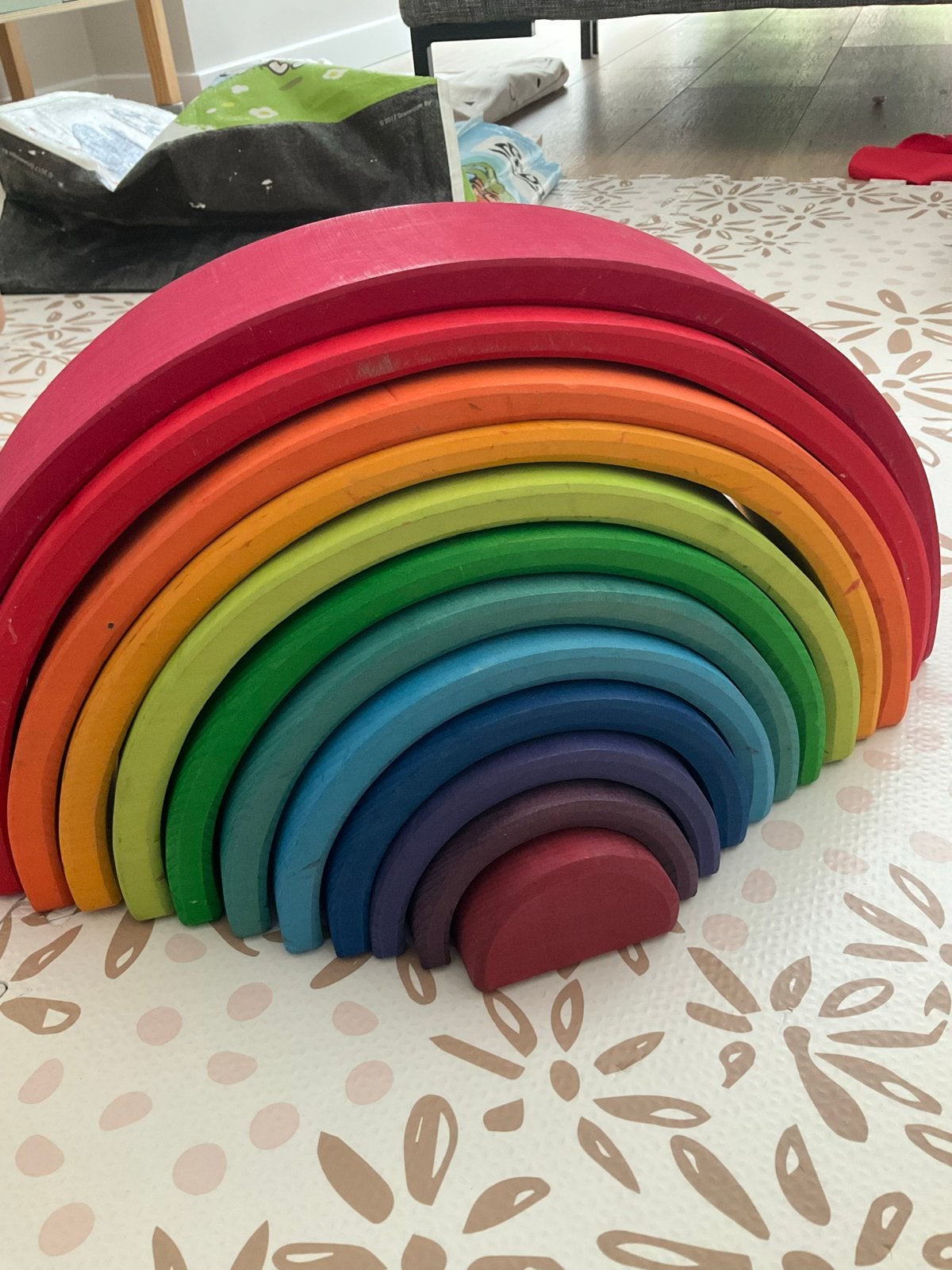 Grimms Grote Regenboog - Houten Speelgoed, Ophalen, Gebruikt, Bouwen