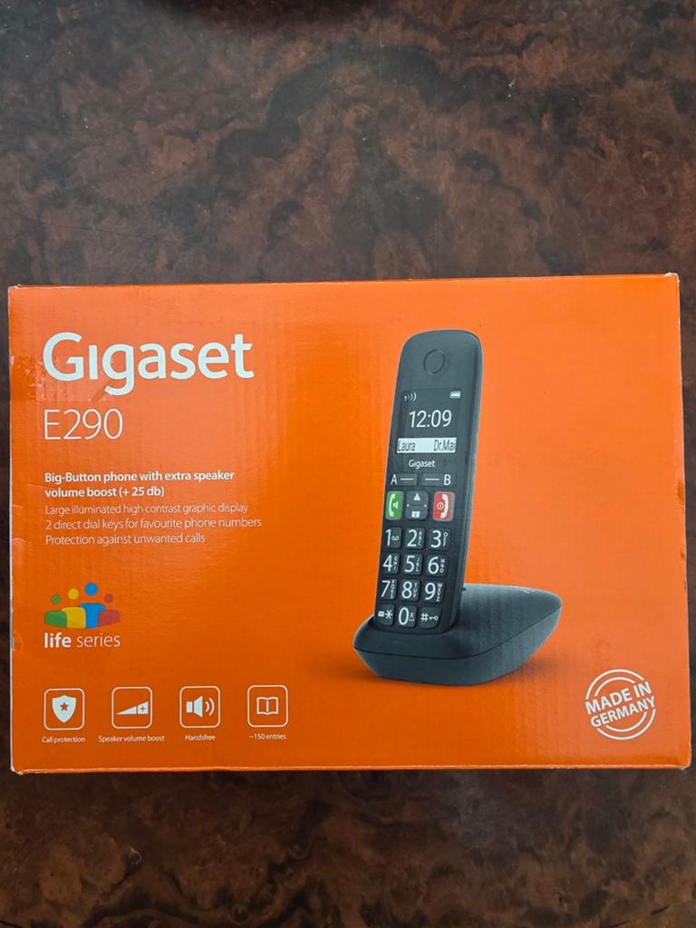 Gigaset E290R, Ophalen of Verzenden, 1 handset