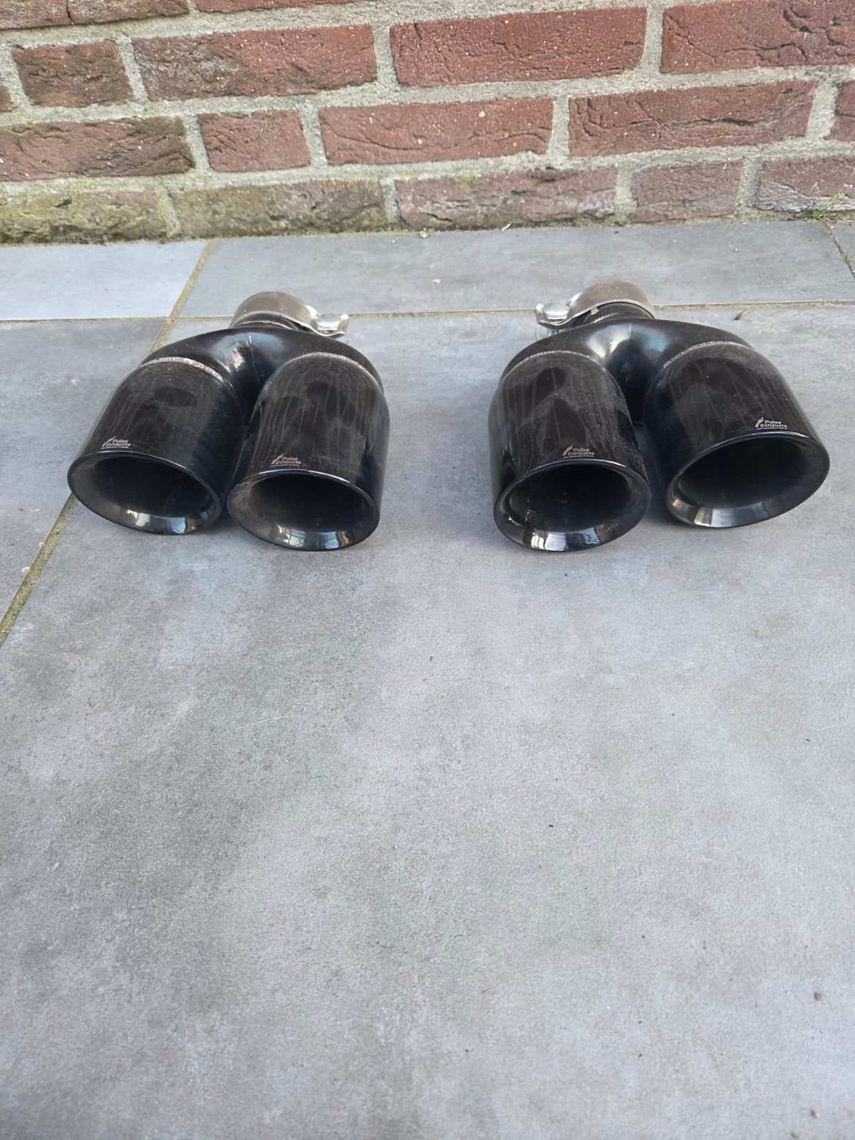 Pulse Exhaust sierstukken uitlaat - Zwart (set van 2), Ophalen of Verzenden, Nieuw, Universele onderdelen