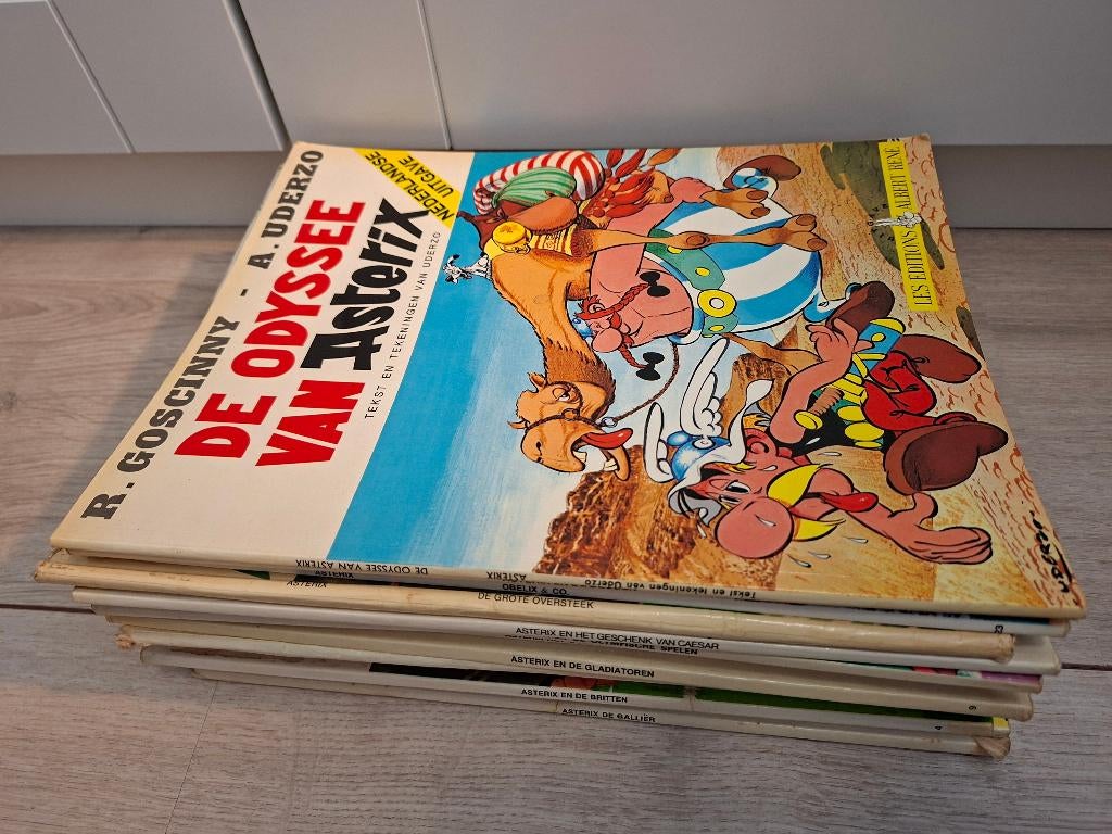 Asterix en Obelix (17 stuks), Boeken, Goscinny & Uderzo, Meerdere stripboeken, Ophalen, Gelezen
