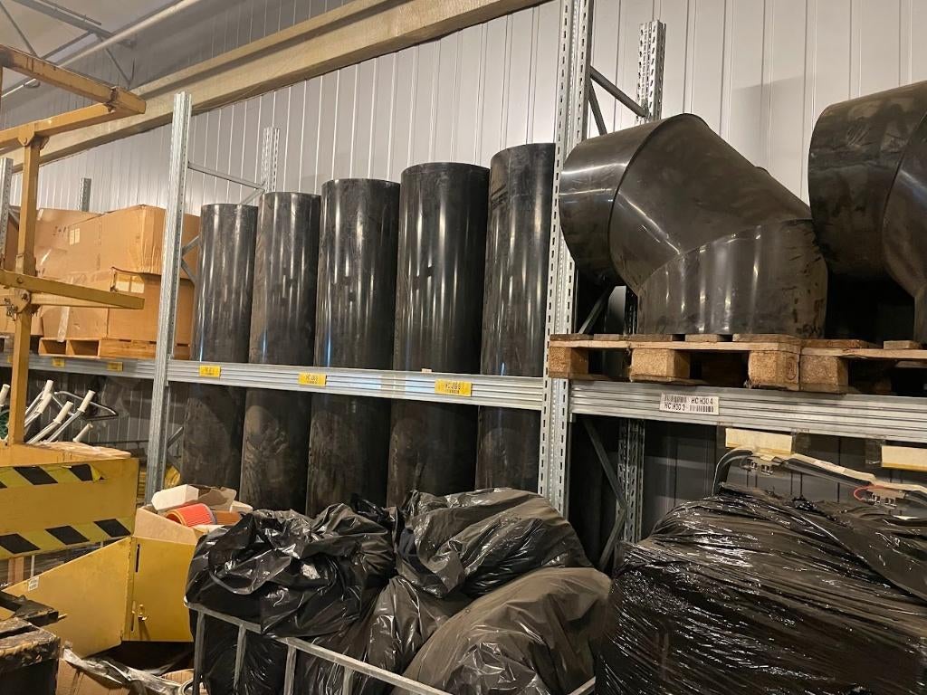 ventilatiekokers pvc buis 600 mm  bochten, Ophalen, Bochten, Pvc, 2 tot 4 meter