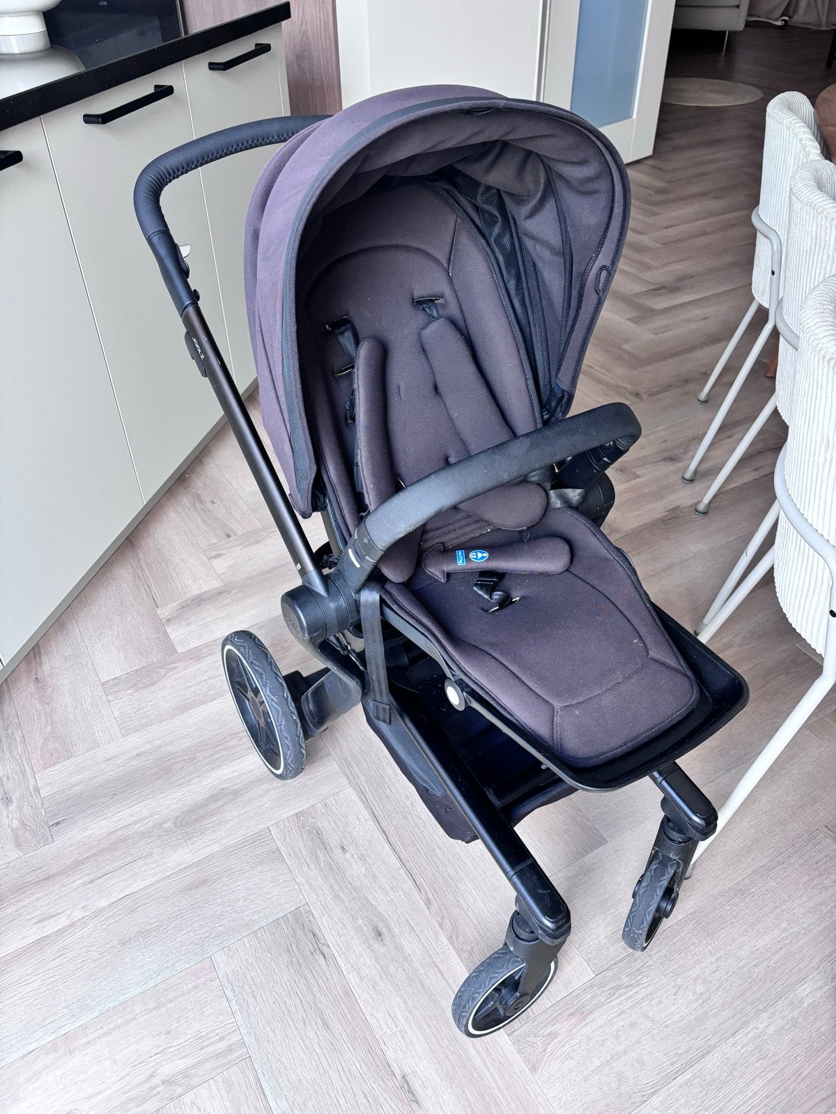 Joolz kinderwagen met wieg, regenkap en muskietennet, Zo goed als nieuw, Combiwagen, Met reiswieg, Ophalen