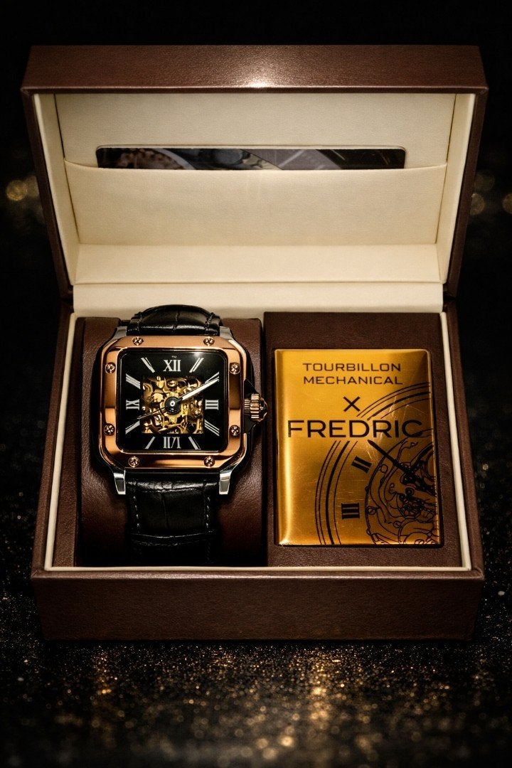 Fredric Tourbillon Mechanisch Horloge - Zo Goed als Nieuw, Ophalen of Verzenden