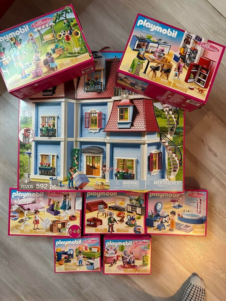 Playmobile groot heren huis, Kinderen en Baby's, Speelgoed | Playmobil, Ophalen, Zo goed als nieuw