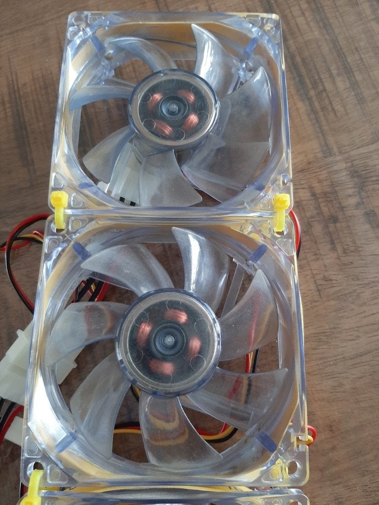 Akasa cooling fans, Dfs802512m, Ophalen of Verzenden, Zo goed als nieuw, Luchtkoeling