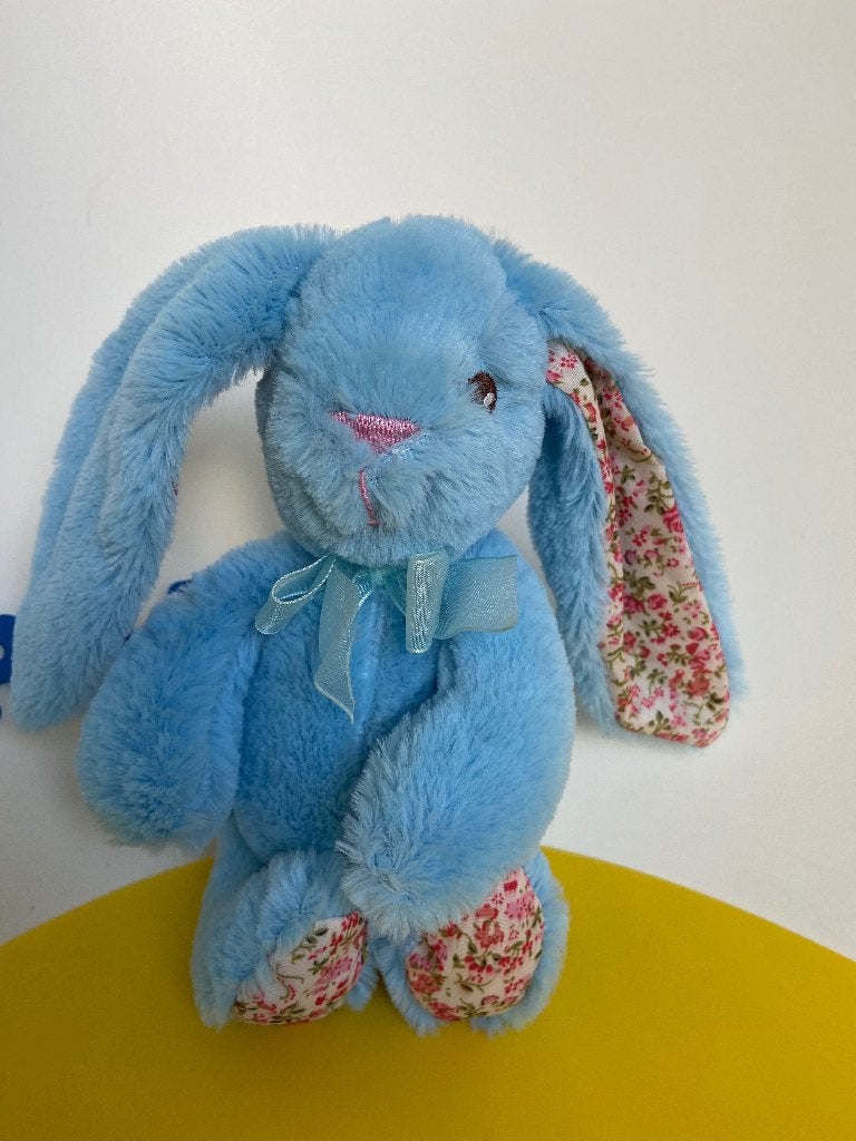 K2121 konijn konijntje blauw merk onbekend, Ophalen of Verzenden, Gebruikt, Konijn