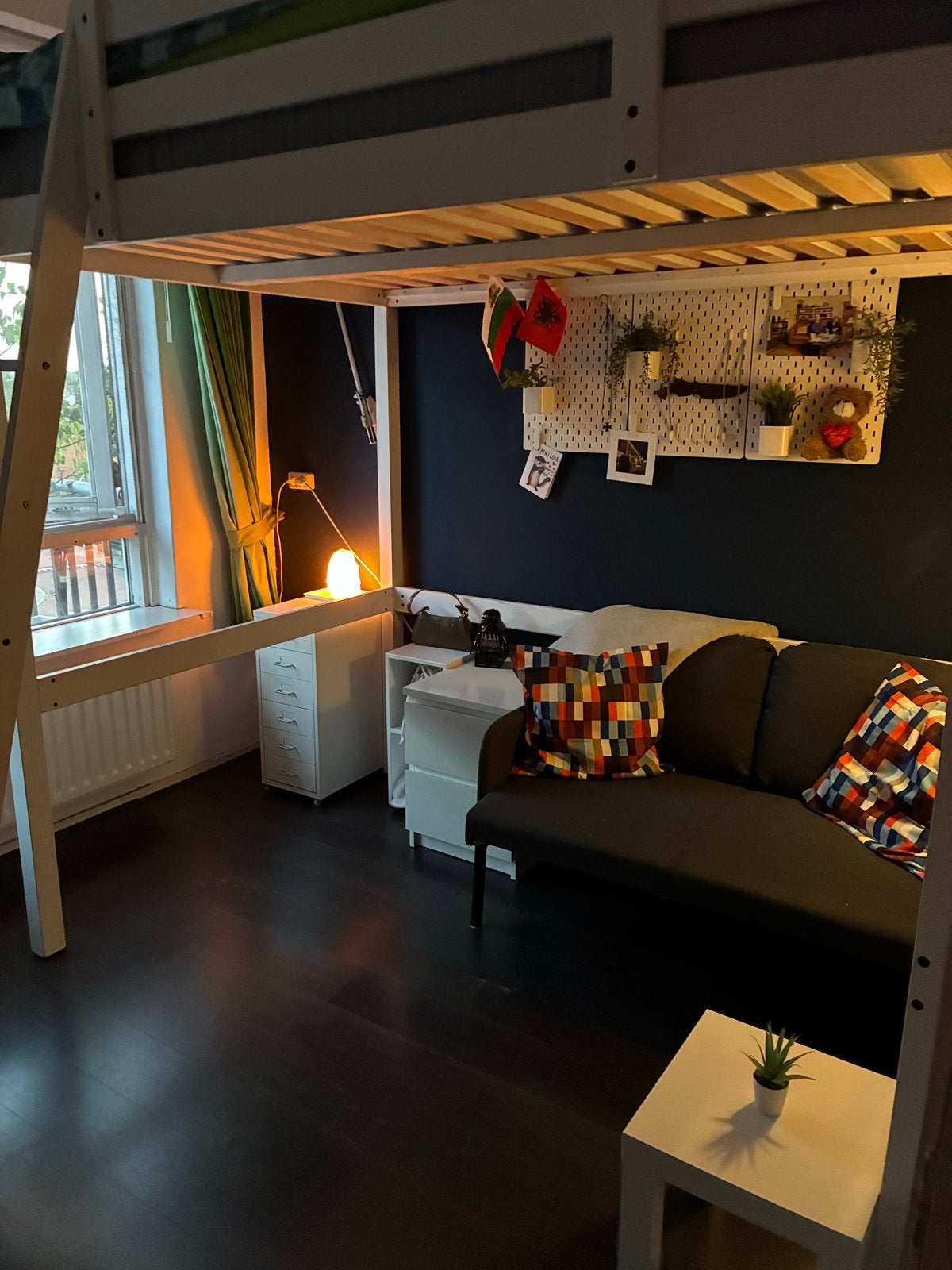 IKEA Stora Hoogslaper, Huis en Inrichting, Slaapkamer | Stapelbedden en Hoogslapers, Ophalen, Gebruikt, Hoogslaper, Tweepersoons