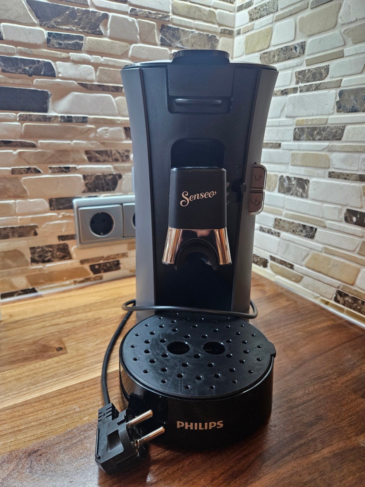 Senseo apparaat, Witgoed en Apparatuur, Ophalen, Zo goed als nieuw, Koffiemachine, Koffiepads en cups