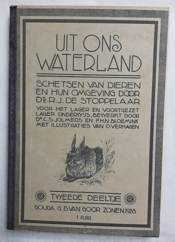 Uit ons Waterland Schetsen van Dieren en hun omgeving, Gelezen, Ophalen of Verzenden, Natuur algemeen, Ds. R. J. De Stoppelaar