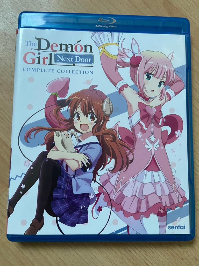 The Demon Girl Next Door Anime Bluray Compleet!, Ophalen of Verzenden, Zo goed als nieuw