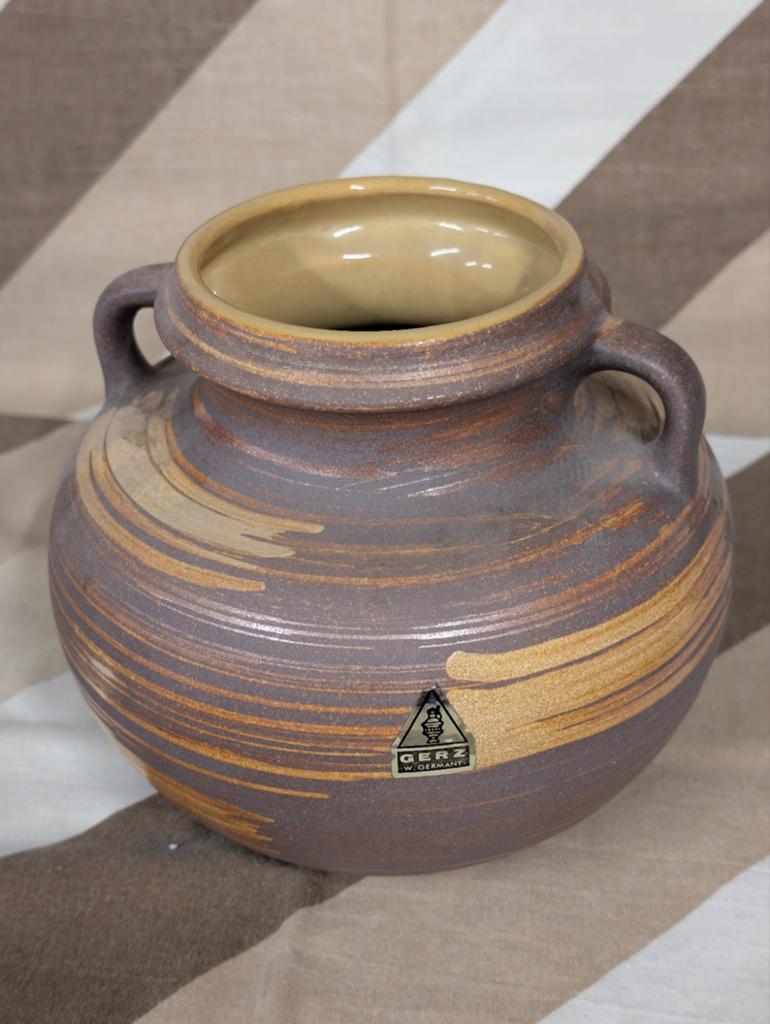 Gerz Keramiek West Germany Vaas - Vintage Design, Ophalen of Verzenden