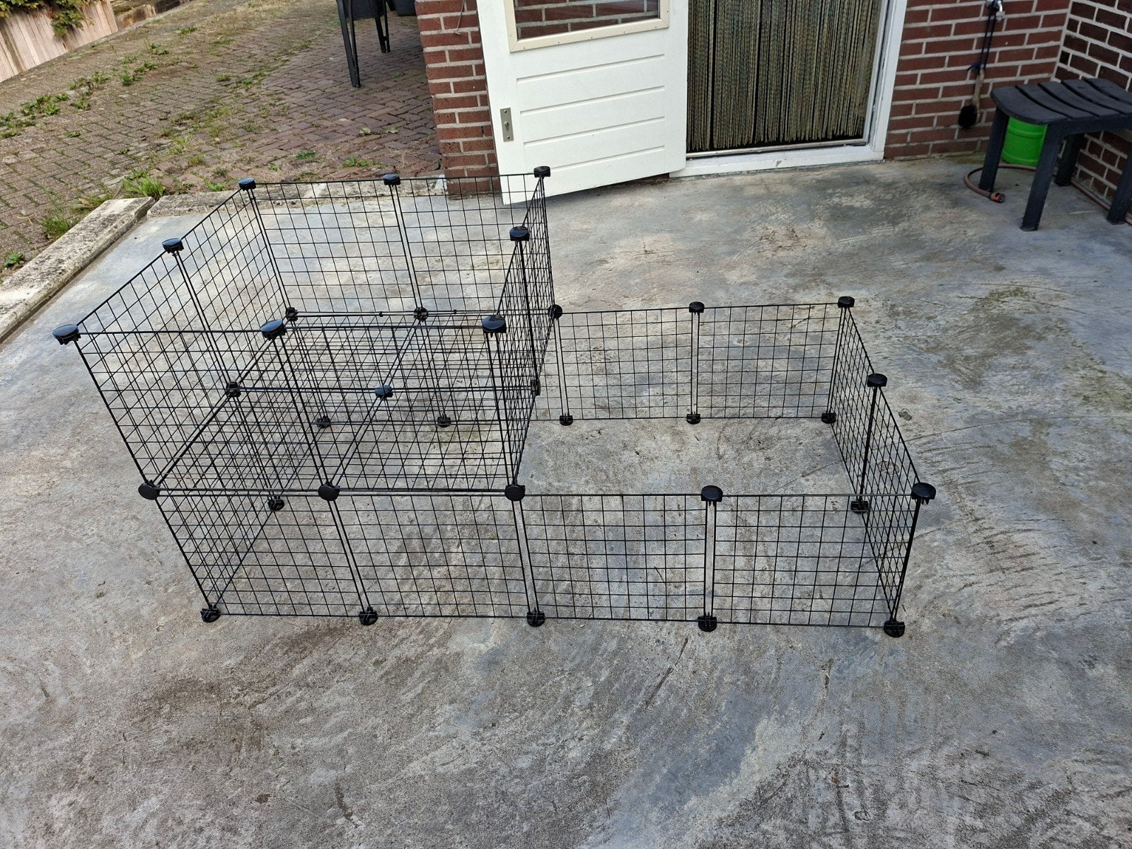 C&C Cages Draadkubus Kooi 145  75 cm + Loft 2x2 gebruikt, Minder dan 60 cm, Kooi, Ophalen of Verzenden, Cavia