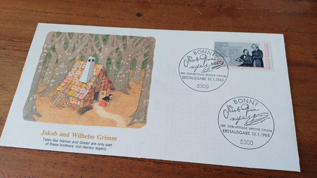 Duitsland,  1985, Brueder Grimm, Ophalen of Verzenden, BRD, Gestempeld
