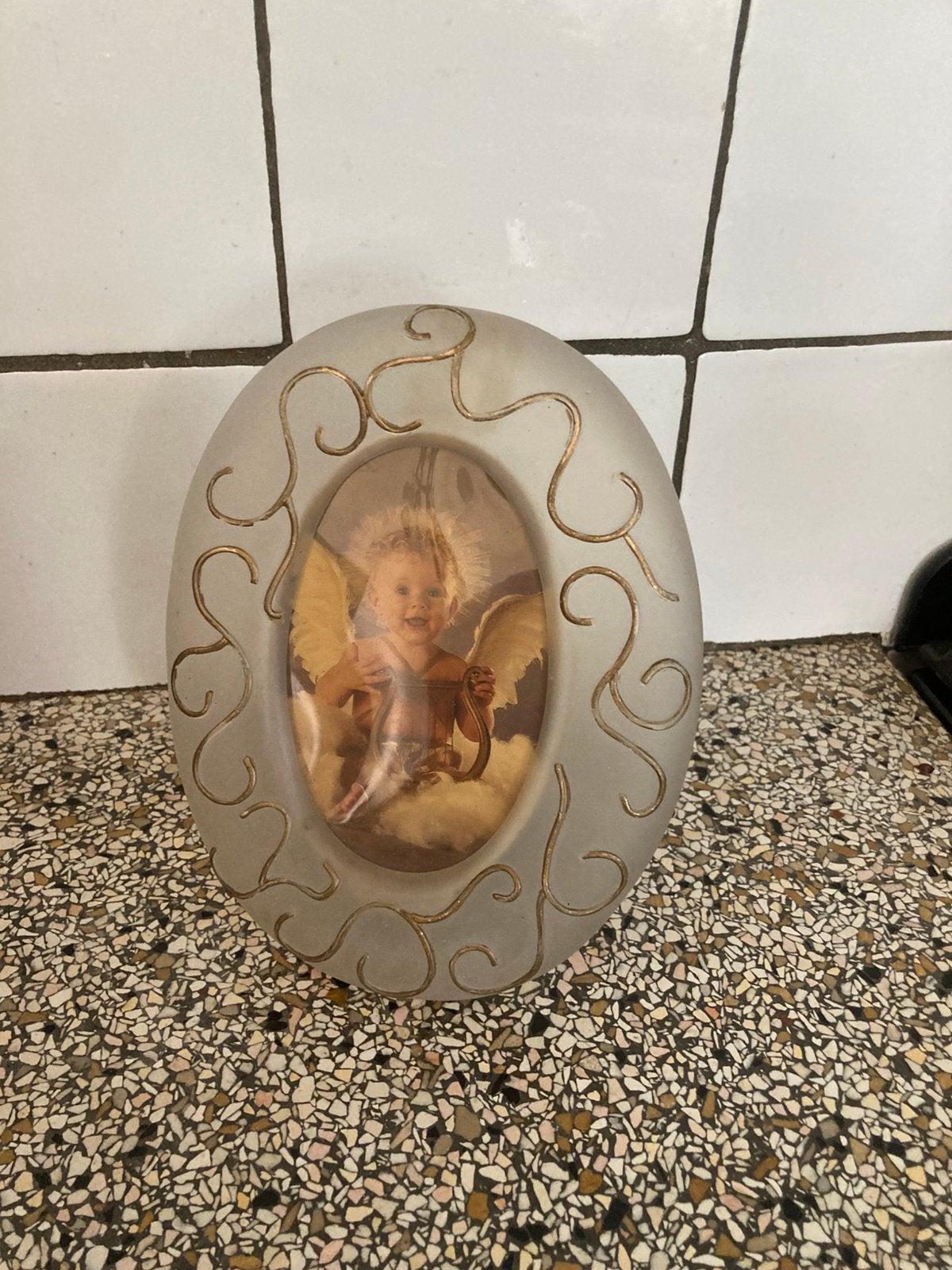 Oude fotolijst, Audio, Tv en Foto, Fotografie | Fotolijsten, Ophalen of Verzenden