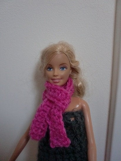 Barbie kleertjes sjaal (verschillende kleuren), Verzenden, Nieuw, Barbie