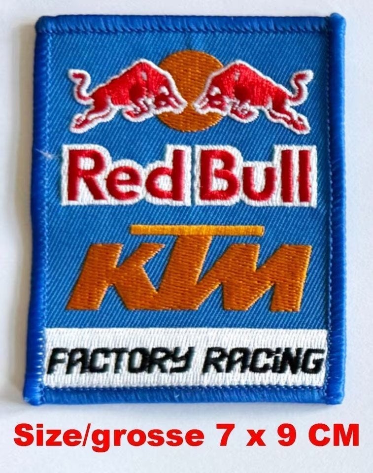 KTM RED BULL RACING logo patch voor KTM RC Duke SMC SMR, Verzenden, Nieuw