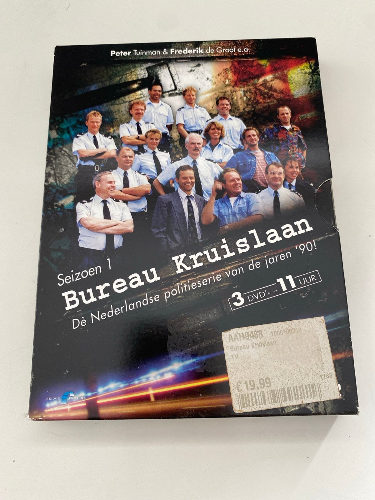 Bureau Kruislaan Seizoen 1 DVD - Nederlandse politieserie, Gebruikt, Seizoen 1, Misdaad, Nederlands