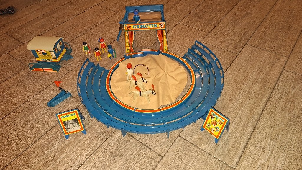 Playmobil Circus Piste Ring Baan (1795?) Jaren 70!, Ophalen of Verzenden, Gebruikt