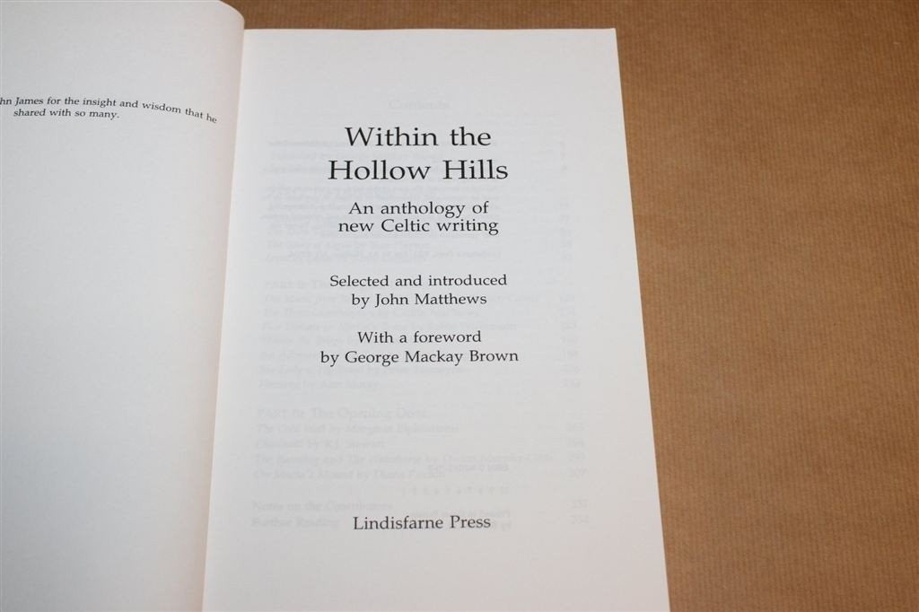 Within the Hollow Hills — Bloemlezing Keltisch Werk, Ophalen of Verzenden, Zo goed als nieuw