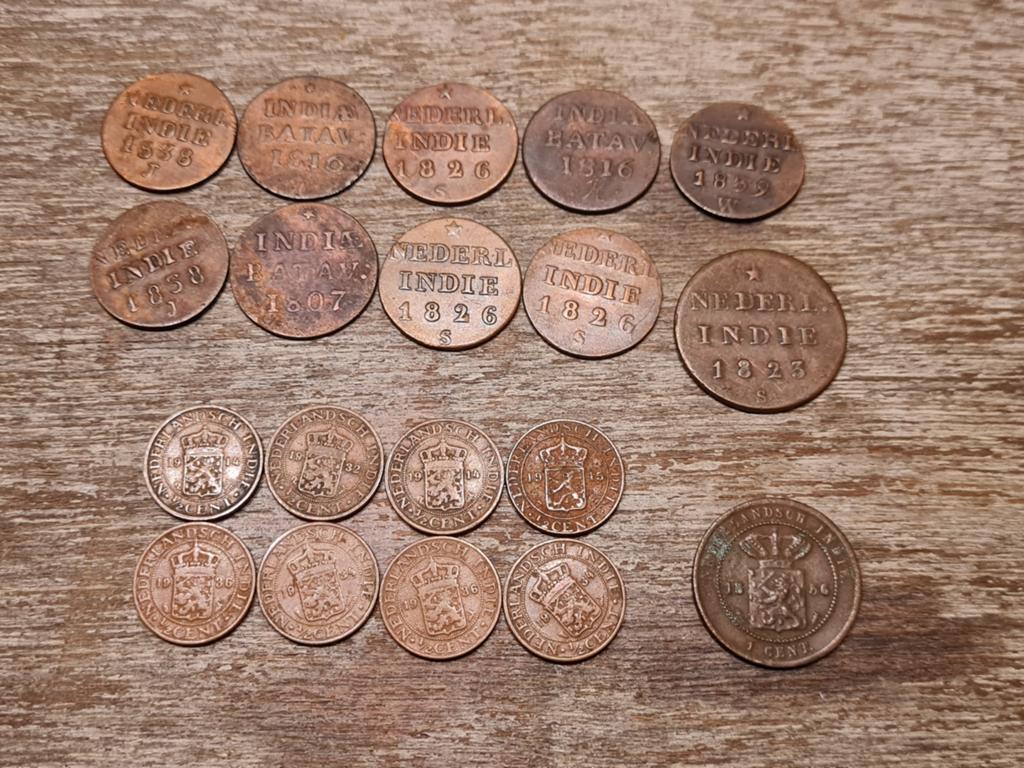 Verzameling munten Nederlands Indië, Ophalen of Verzenden, Vóór koninkrijk, Overige waardes