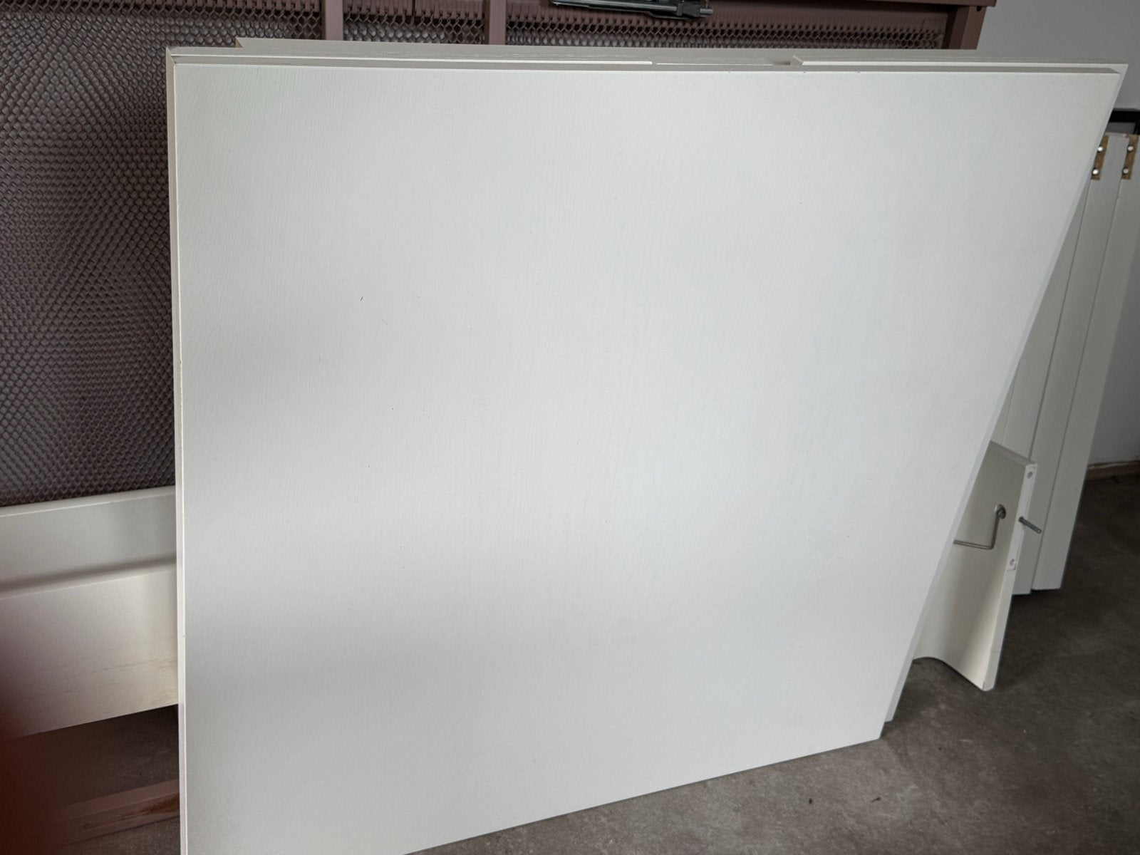 Mooie witte Bjursta uitschuifbare eettafel 90/ 170x90 cm, Ophalen, Gebruikt, Vierkant, 50 tot 100 cm