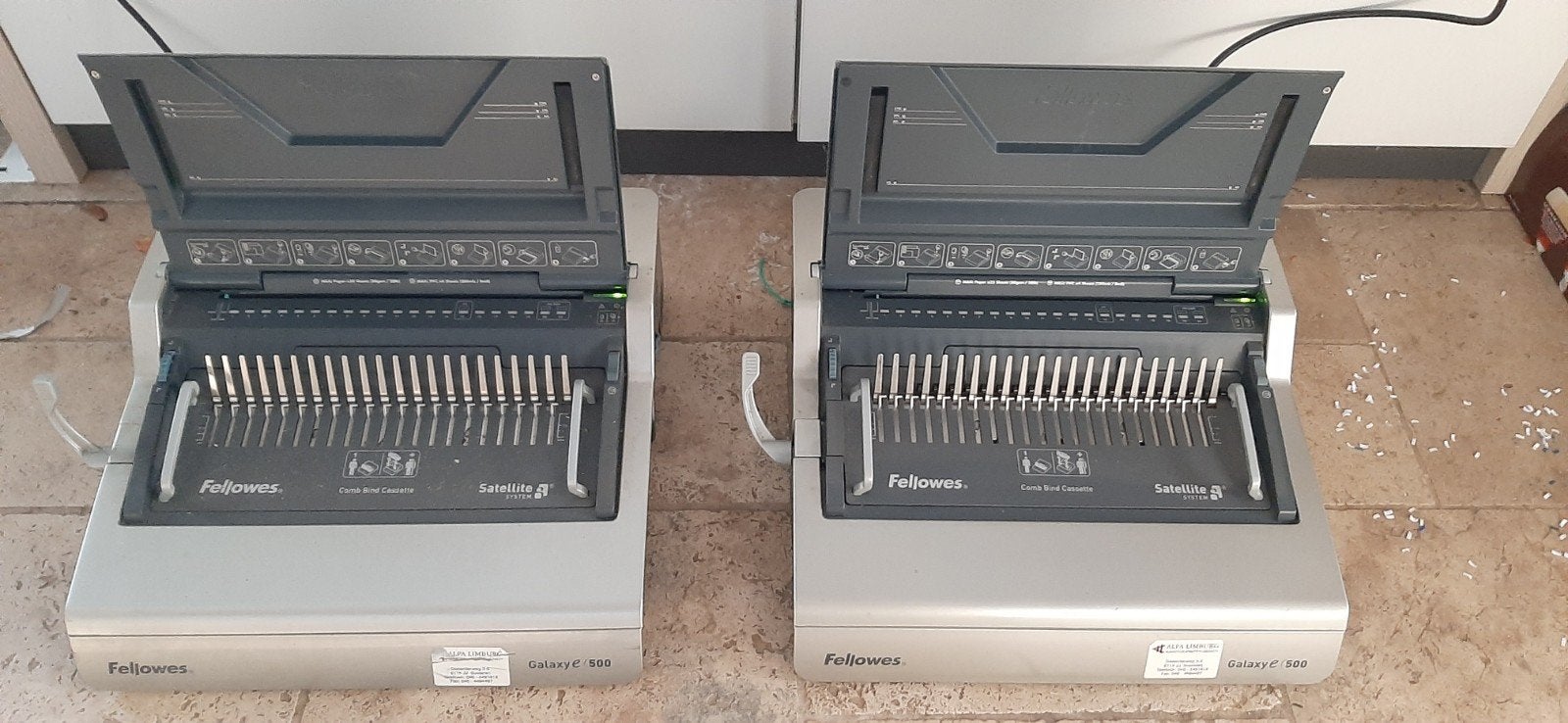 Fellowes combibind Galaxy 500, Ophalen, Zo goed als nieuw, Meerdere media