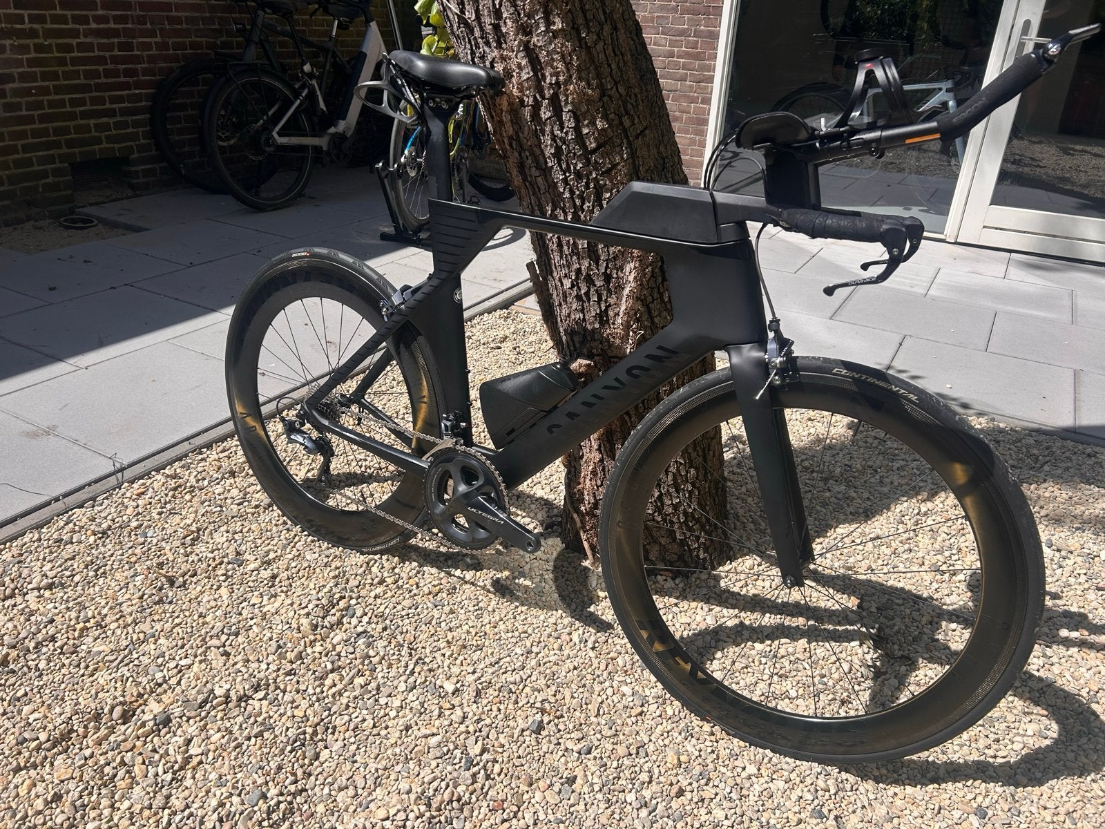 Canyon Speedmax CF - Triatlonfiets maat L, 28 inch, Carbon, Zo goed als nieuw, 57 tot 61 cm