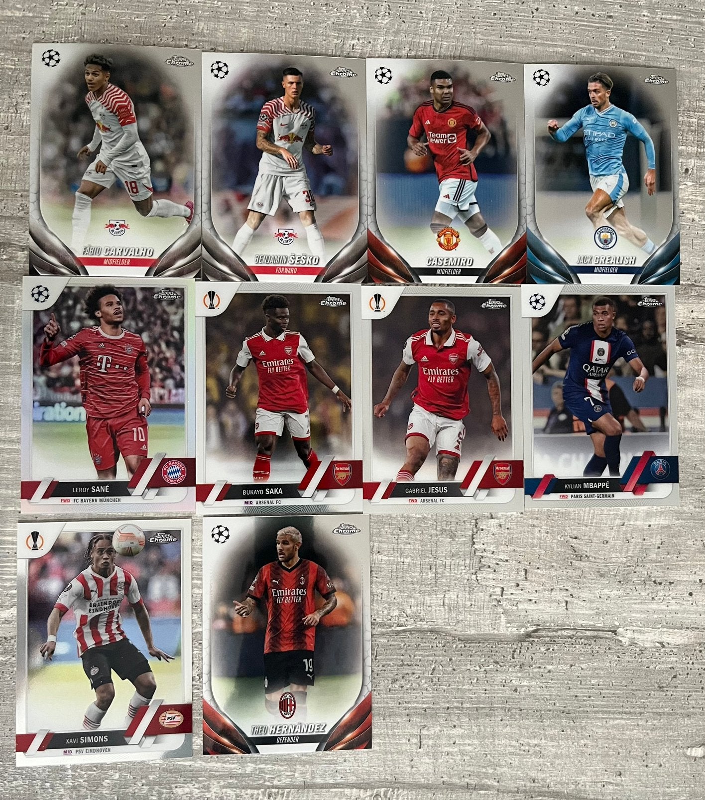 Trading cards Panini, Topps, Match Attax, Ophalen of Verzenden, Zo goed als nieuw, Meerdere plaatjes