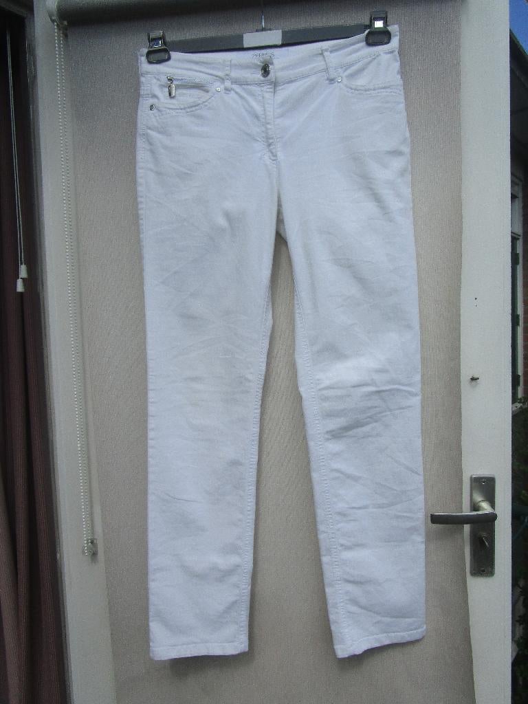 Broek ZERRES mt 40  wit.  type  "Sarah", Maat 38/40 (M), Verzenden, Wit, Nieuw