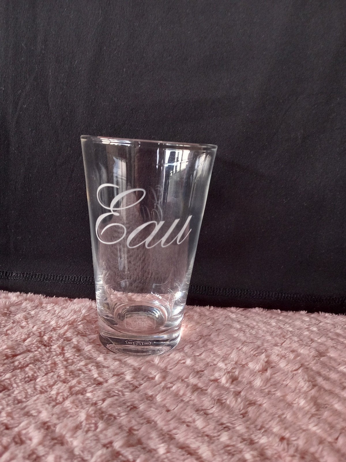 Rivièra Maison mooi stevig GROOT waterglas "EAU" , nieuw!, Glas of Glazen, Overige merken, Nieuw, Ophalen of Verzenden