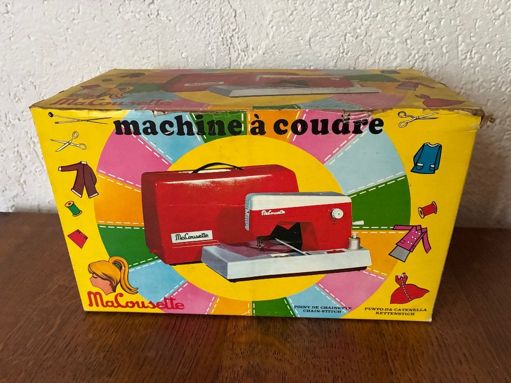 Vintage kindernaaimachine Ma Cousette 500 - jaren '70, Antiek en Kunst, Ophalen of Verzenden