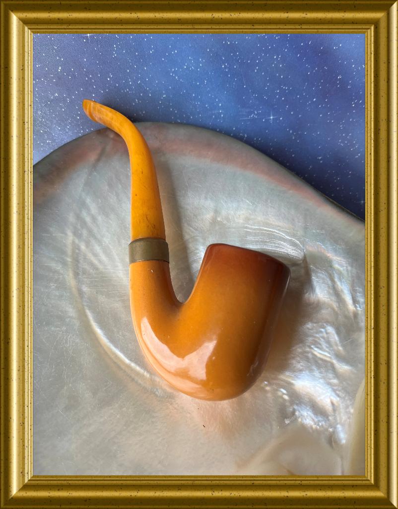 Oude Goedewaagen Gouda baronite pijp, Ophalen of Verzenden
