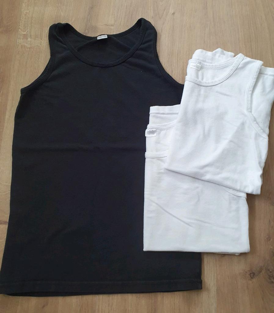 3x onderhemd zonder mouw 158, Ophalen of Verzenden, Jongen, Nacht- of Onderkleding