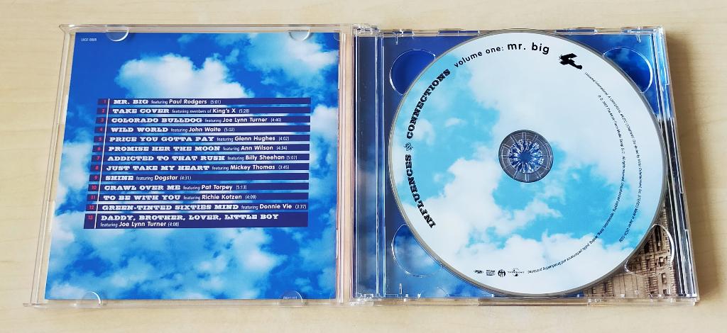 Influences & Connections Volume One: Mr. Big CD + DVD Japan, Cd's en Dvd's, Cd's | Hardrock en Metal, Ophalen of Verzenden, Zo goed als nieuw
