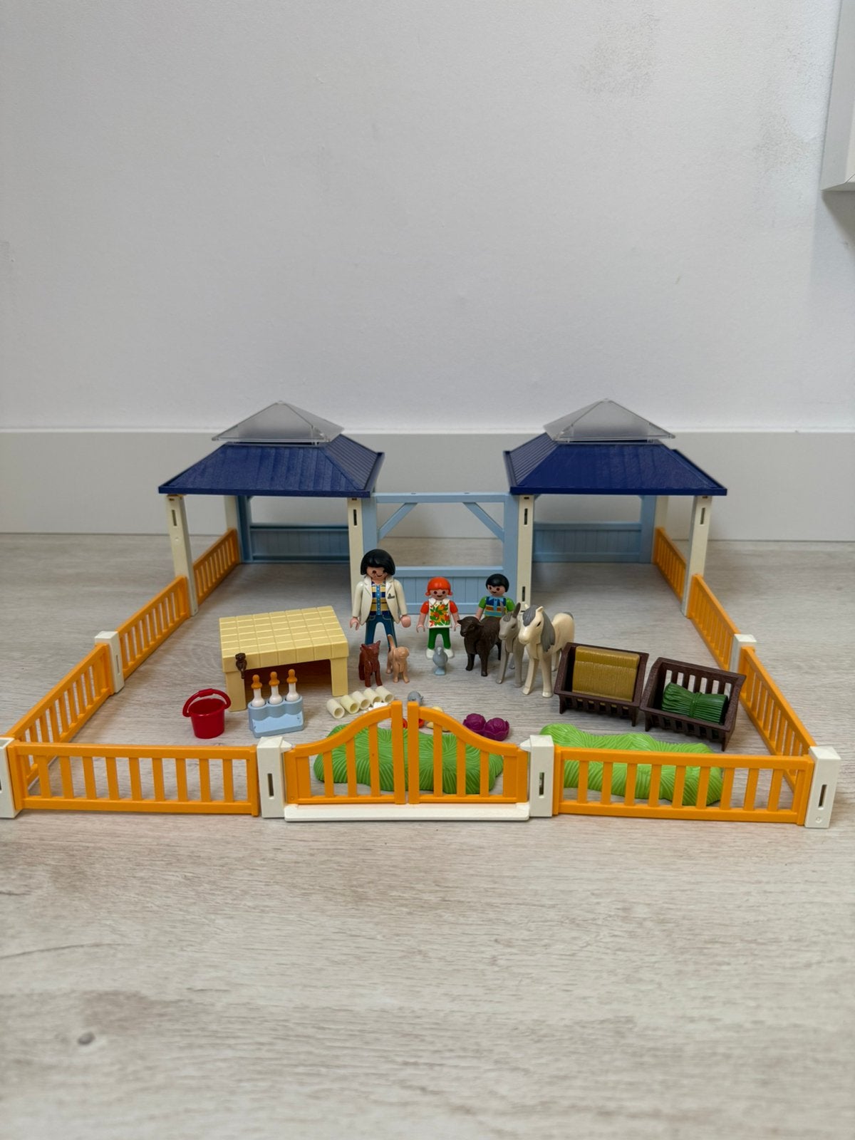 Playmobil dierenverzorgplaats, Verzenden, Zo goed als nieuw