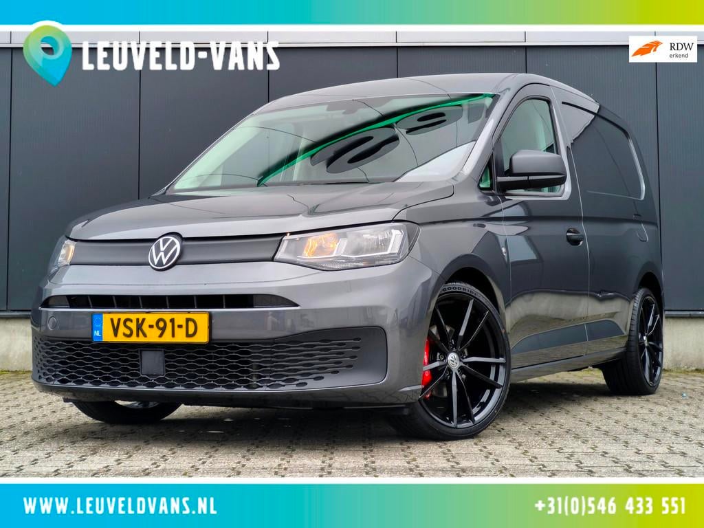 Volkswagen Caddy Cargo 2.0 TDI AIRCO CRUISE TREKHAAK CARPLAY, Voorwielaandrijving, Stof, Gebruikt, Euro 6
