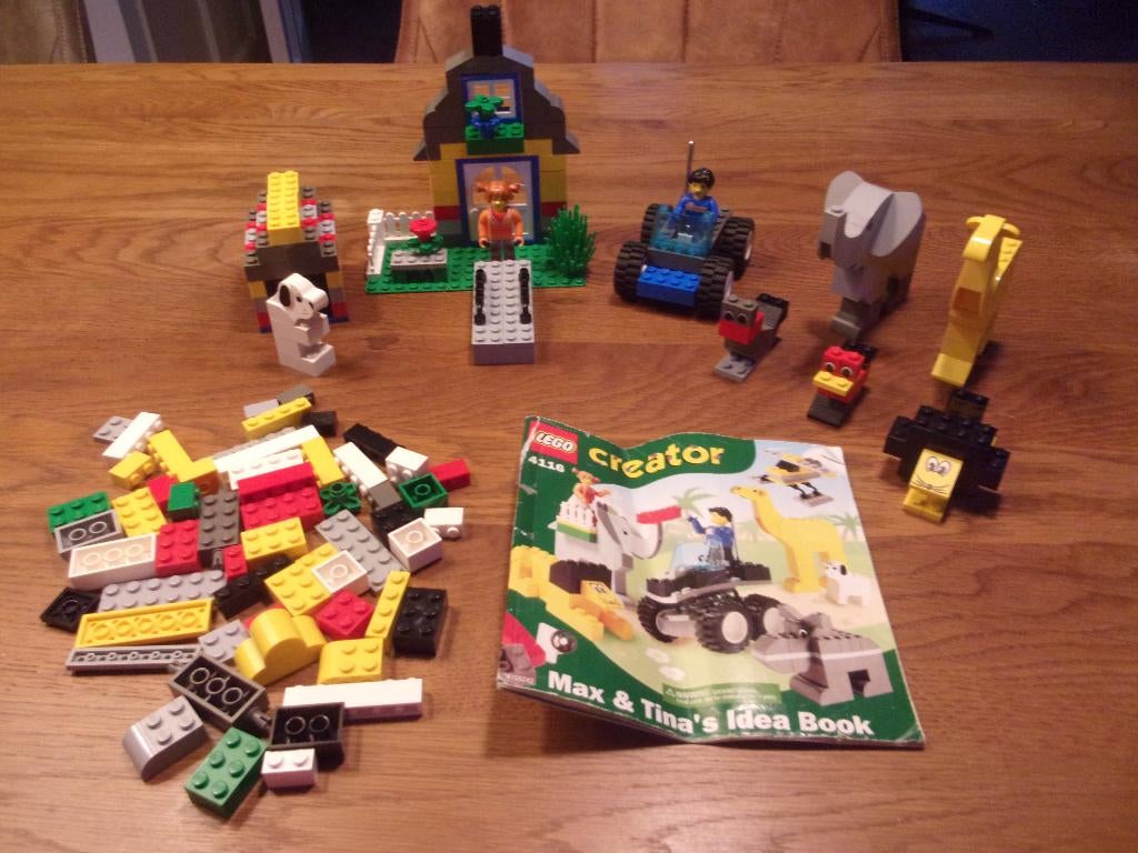 Lego Creator 4116-1 Animal Adventures uit 2001, Gebruikt, Lego, Ophalen of Verzenden, Compleet