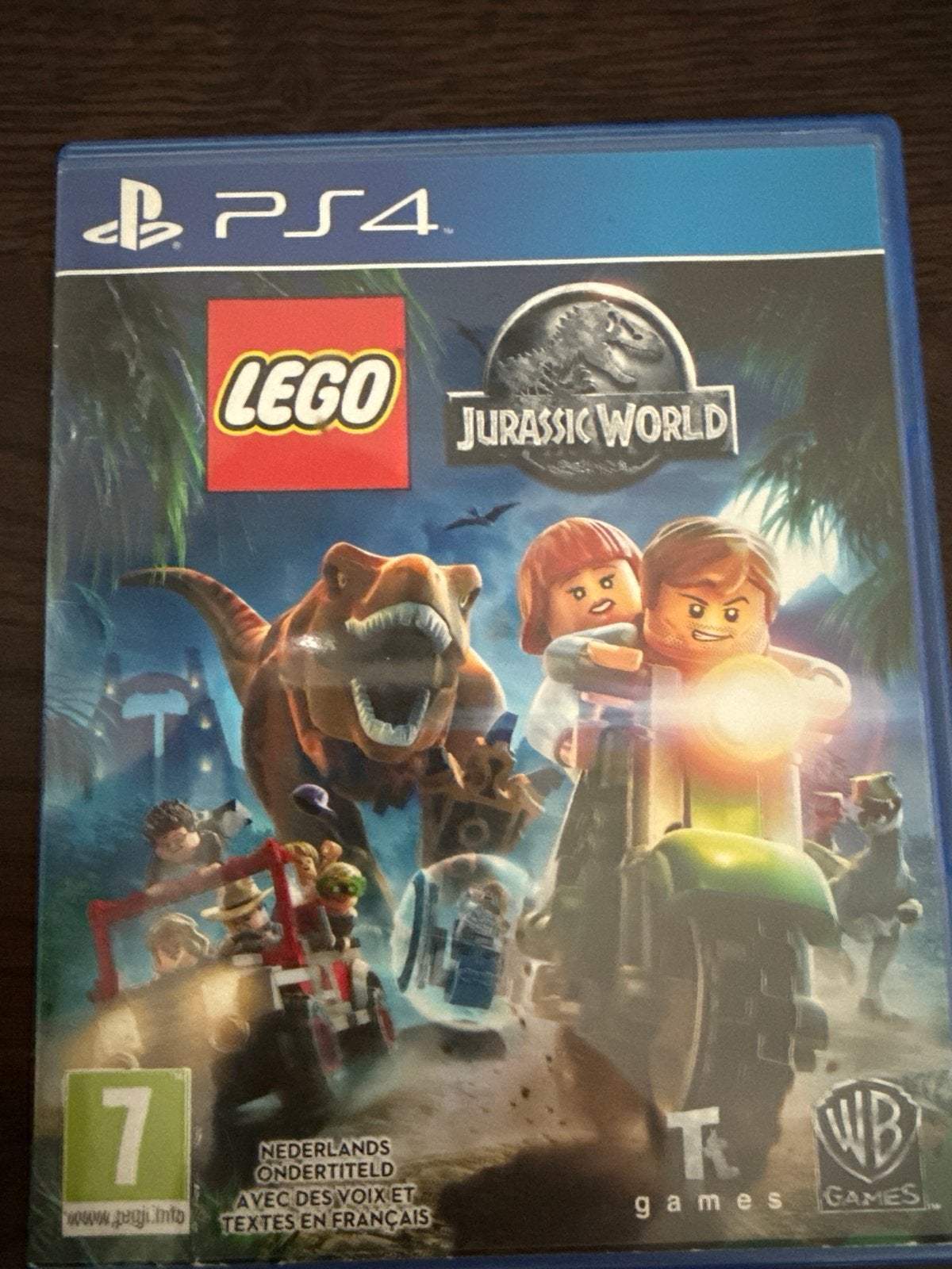 Lego Jurassic World - PS4 Spel, Gebruikt, 2 spelers, Vanaf 7 jaar, Ophalen