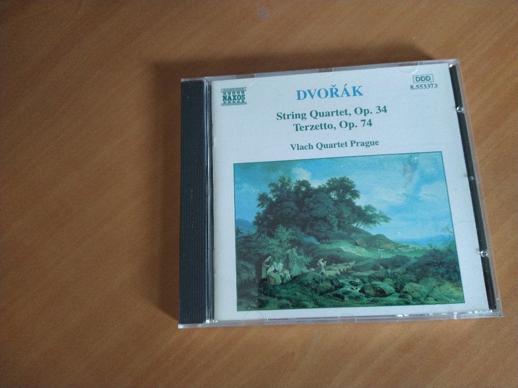 CD Dvořák. String Quartet, Op. 34. Terzetto, Op. 74, Ophalen of Verzenden, Romantiek, Zo goed als nieuw, Kamermuziek