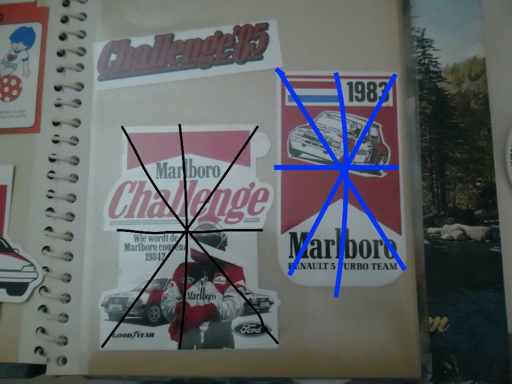 Vintage Sticker met diverse reclame stickers, Ophalen of Verzenden, Nieuw, Overige typen
