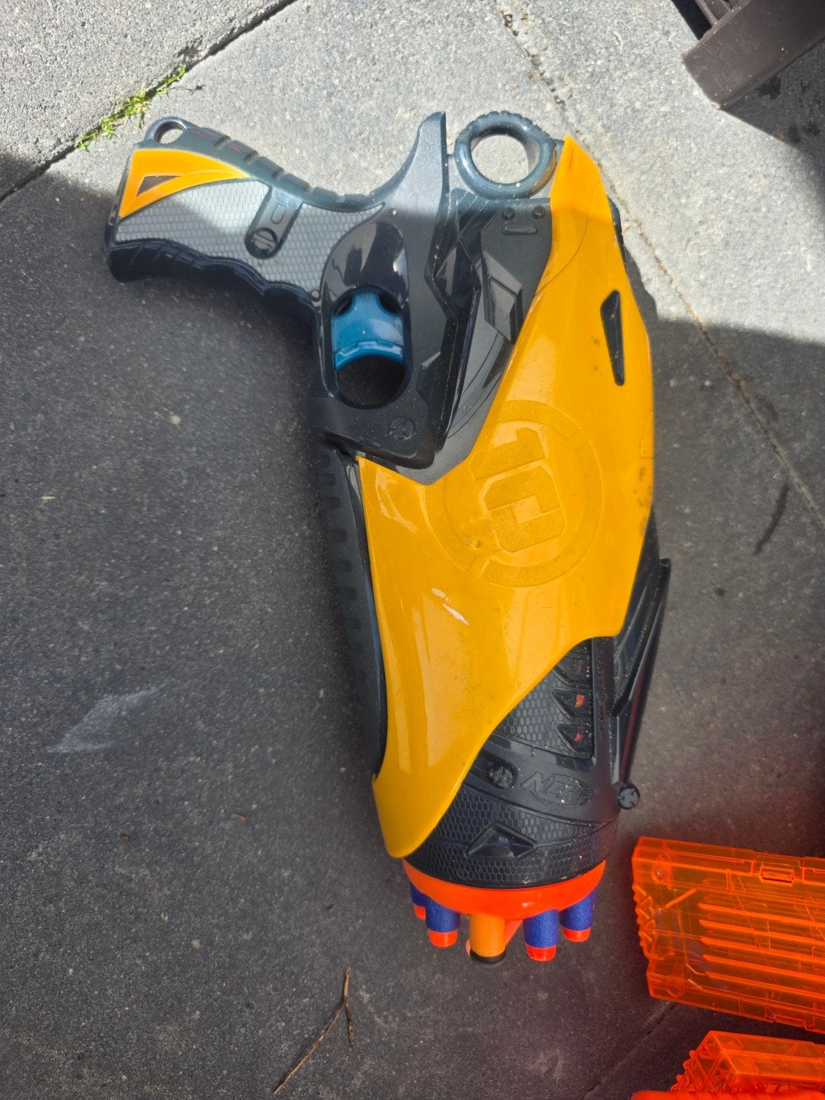Nerf N-Strike Elite Firestrike Blaster, Ophalen of Verzenden, Gebruikt, Jongen of Meisje
