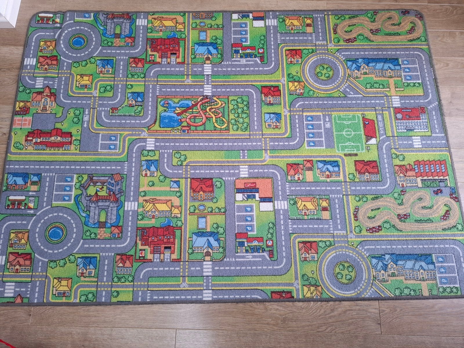 Speelkleed 'verkeer' 140 x 200 cm, Kinderen en Baby's, Ophalen, Gebruikt