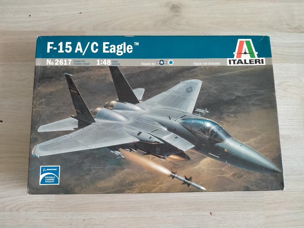 F15 eagle italeri schaal 1/48, Ophalen of Verzenden, Nieuw, Groter dan 1:72, Overige merken