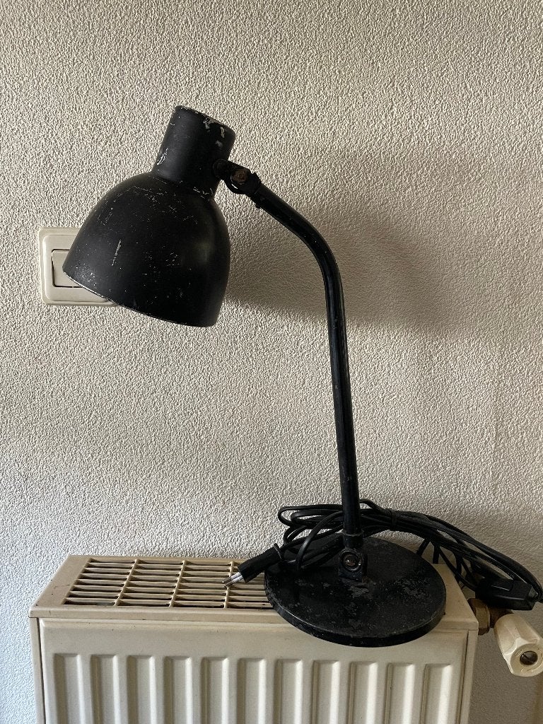 antieke bureaulamp ( bauhaus ), Antiek en Kunst, Antiek | Lampen, Ophalen of Verzenden