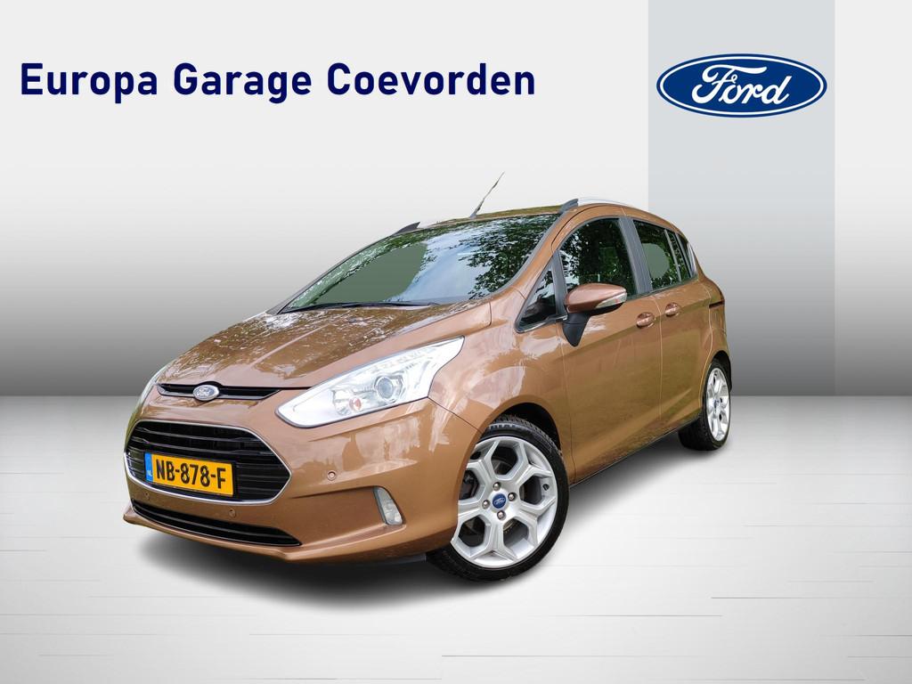 Ford B-Max 1.6 TI-VCT Titanium AUTOMAAT | CRUISE | CAMERA |, Stof, Gebruikt, 4 cilinders, Bruin