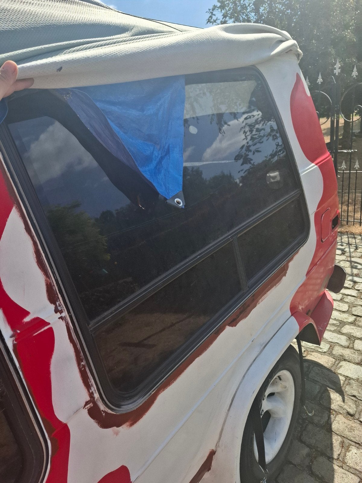 Chevy Van g20 Camper ruiten, Ophalen, Achter, Bumper