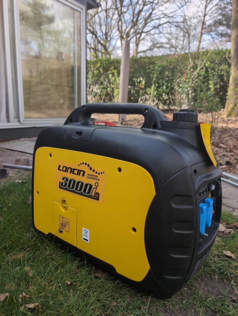 Loncin PM3000I Inverter Generator, Ophalen, Zo goed als nieuw, Minder dan 5 kVA, Benzine
